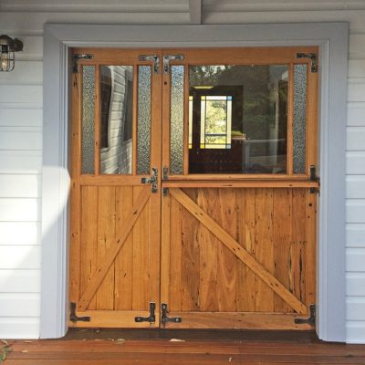 French door from outside